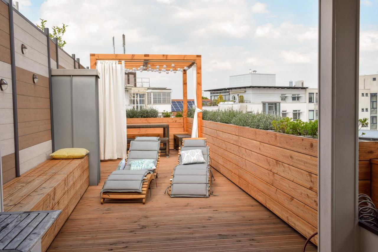 Rooftop Penthouse Karlsruhe Extérieur photo